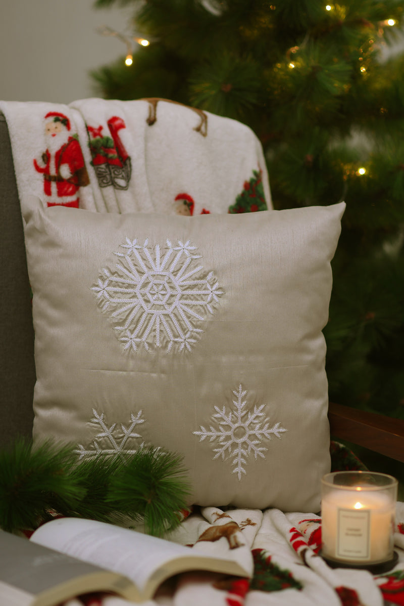 Winter Snowflake Cushion