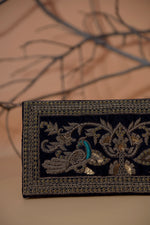 Blue Peacock Handbag