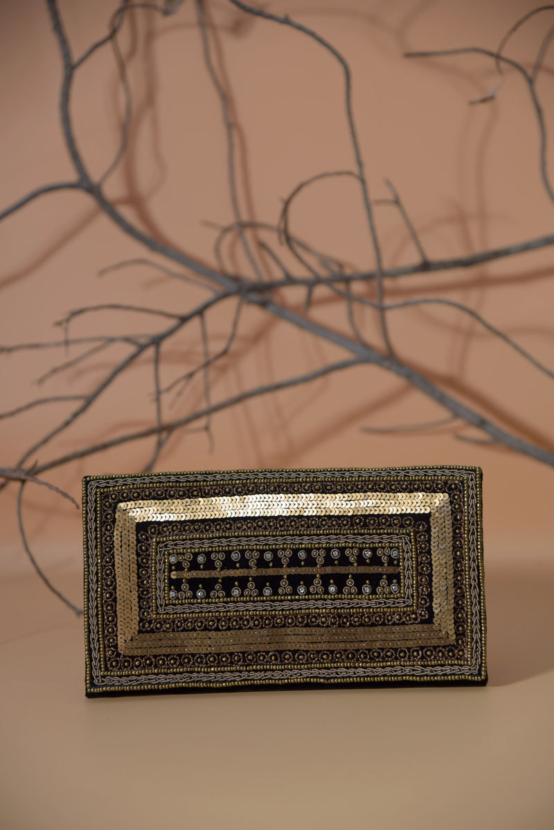 Dusky Rectangle Shape Handbag