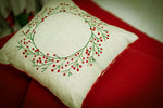 Holly Berries Cushion