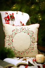 Holly Berries Cushion