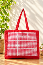 Berry patch pocket tote Bag