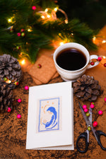 Baby Jesus And Mary Card(Joy to the world)