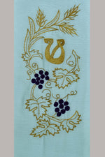 Alpha And Omega Symbol On White Stole