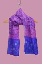 Floral Border With Chaotic Lines