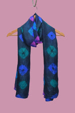 Galaxy Shibori Tie-Dye Scarf