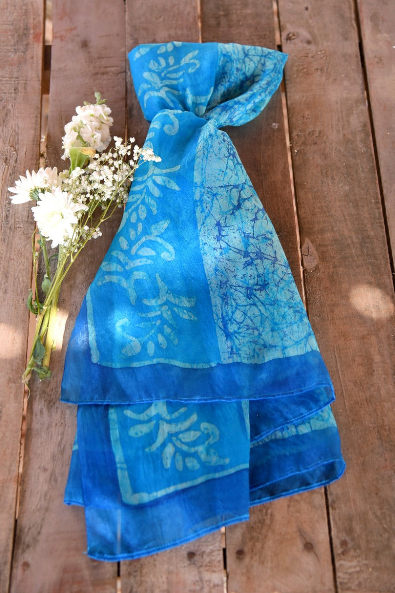 Shades Of Blue Scarf