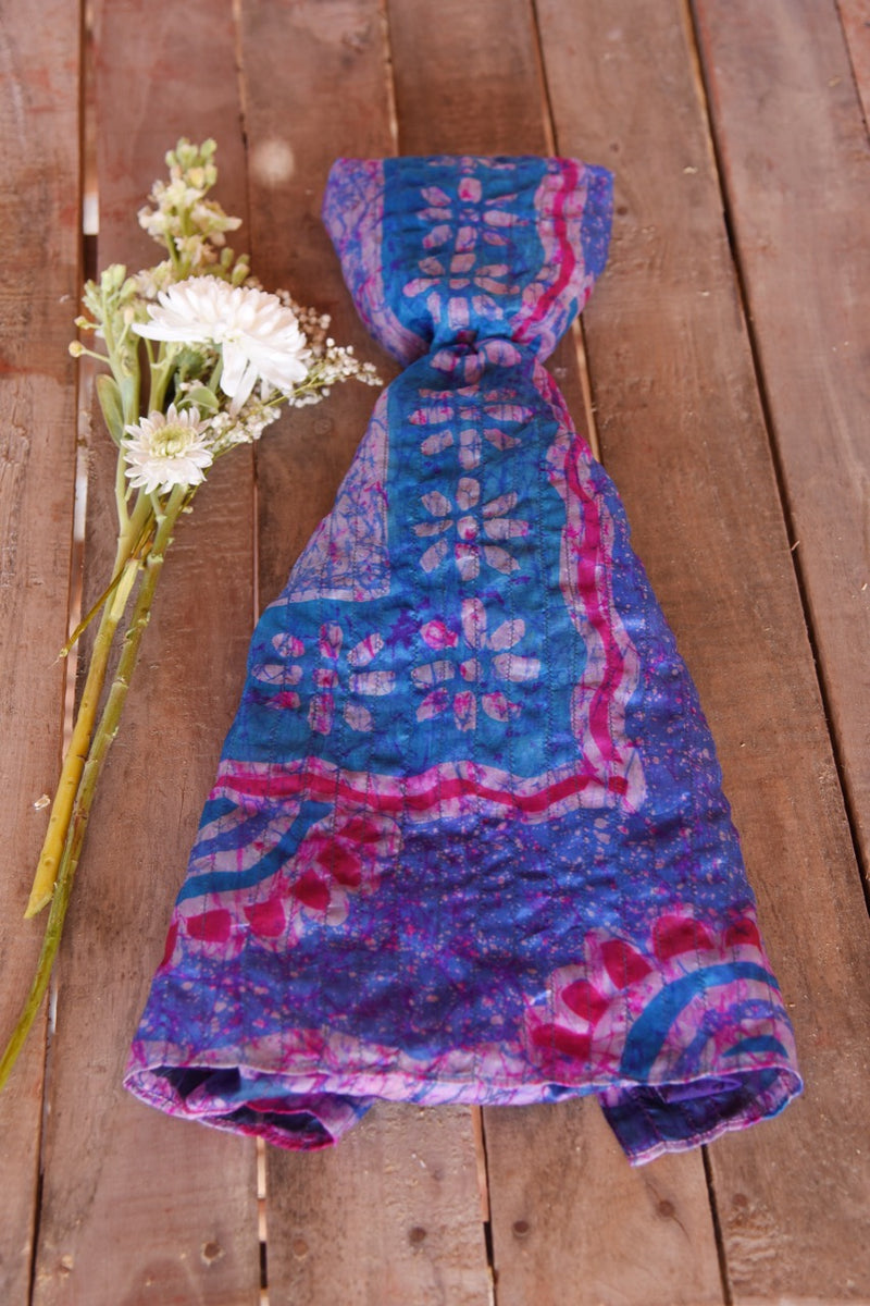 Abstract Purple Magenta Scarf