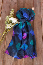 Galaxy Shibori Tie-Dye Scarf
