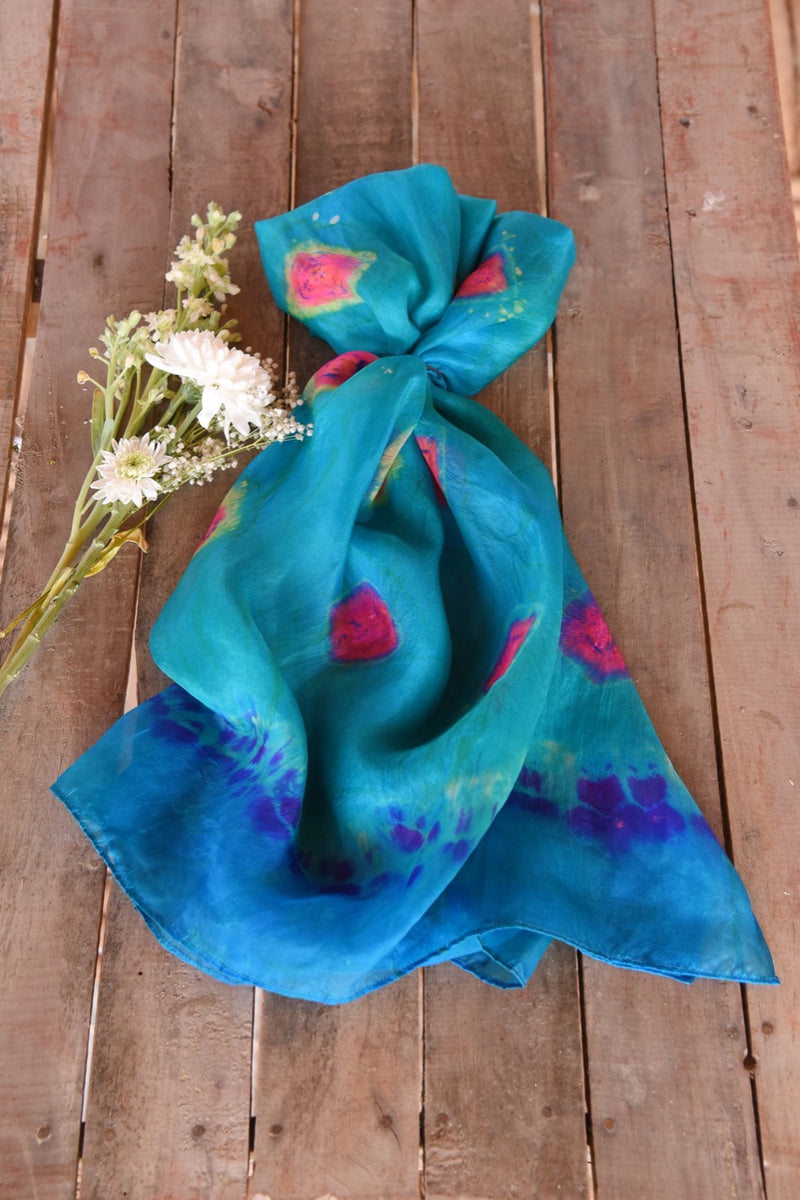 Kite Tie-Dye Scarf