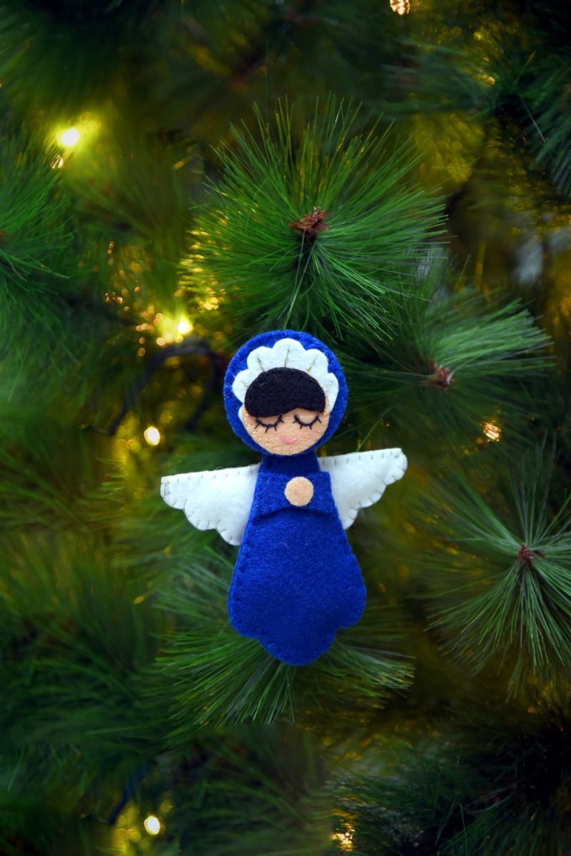 Blue Angel Ornament
