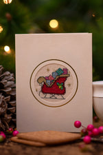 Santa’s Sleigh Card