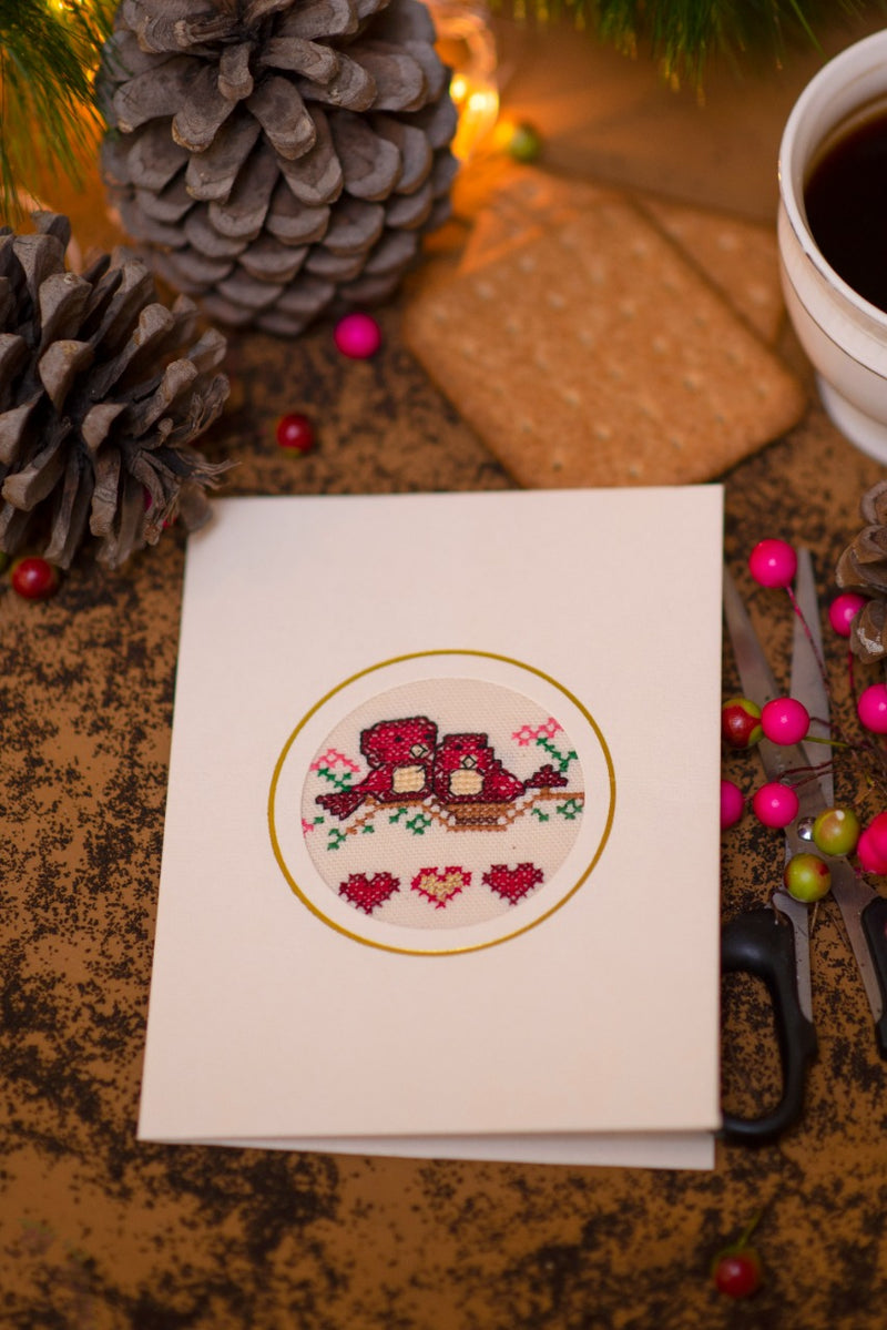 Christmas Birds Card