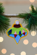 Hot Air Christmas Balloon Ornament(Set)