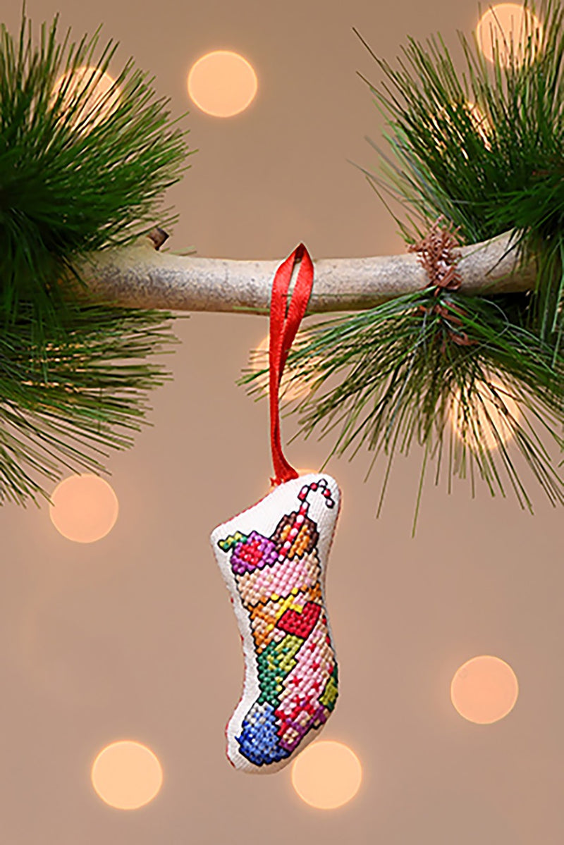Mini Stocking Ornament