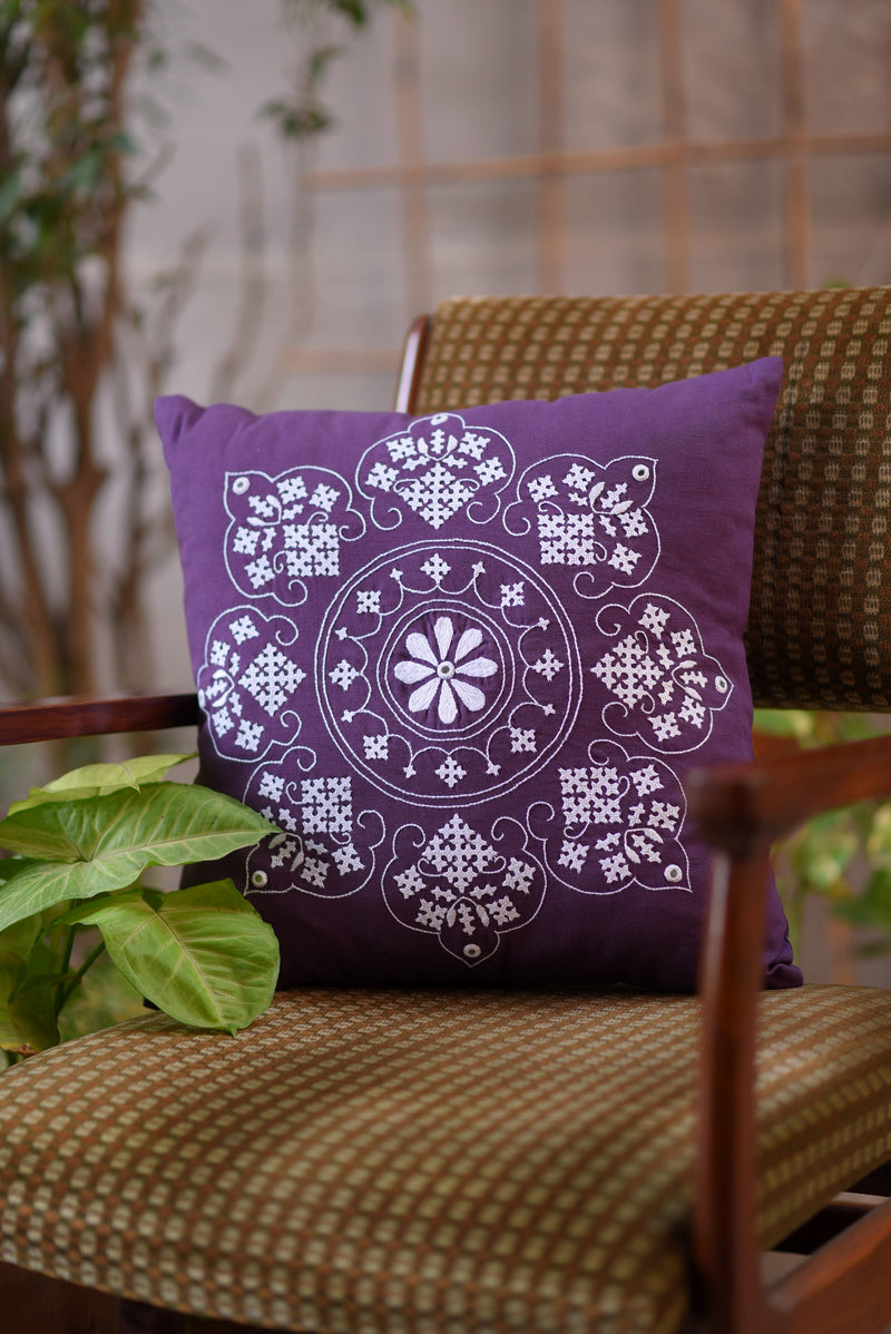 Violet  Cushion