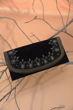 Black Velvet HandBag