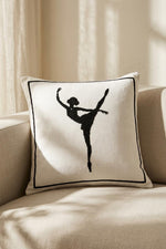 Black Swan Ballerina Cushions