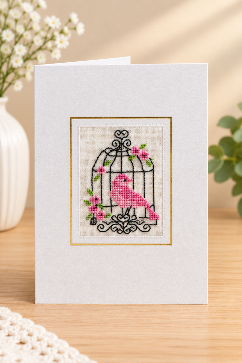 Bird Cage Card
