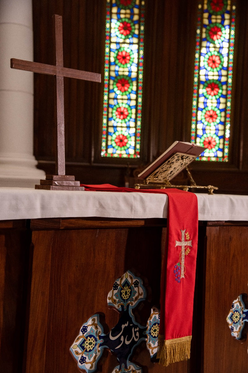 Red Clergy Stole