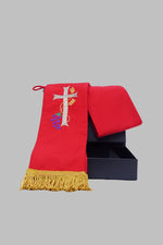 Red Clergy Stole