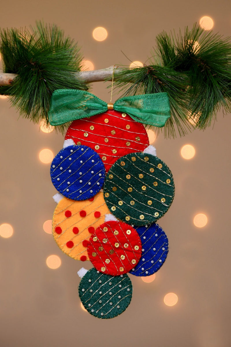 Christmas Balls Garland Ornament