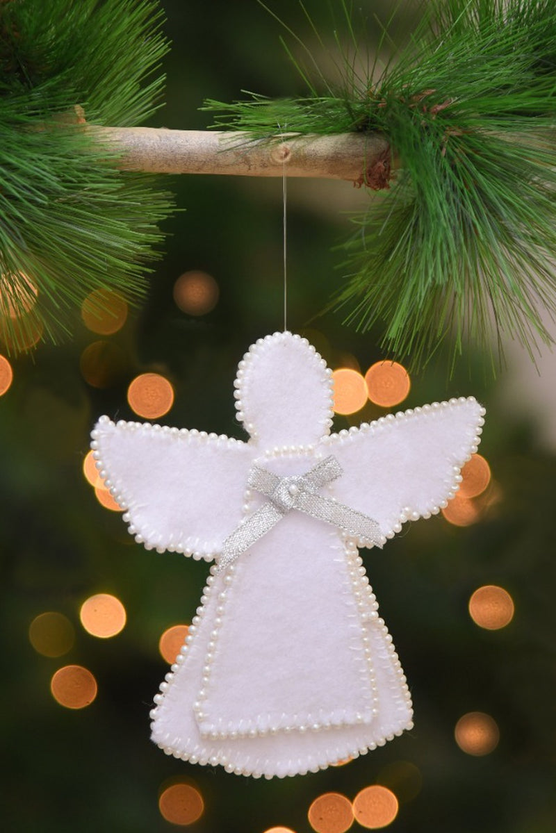 Icy Angel Ornament