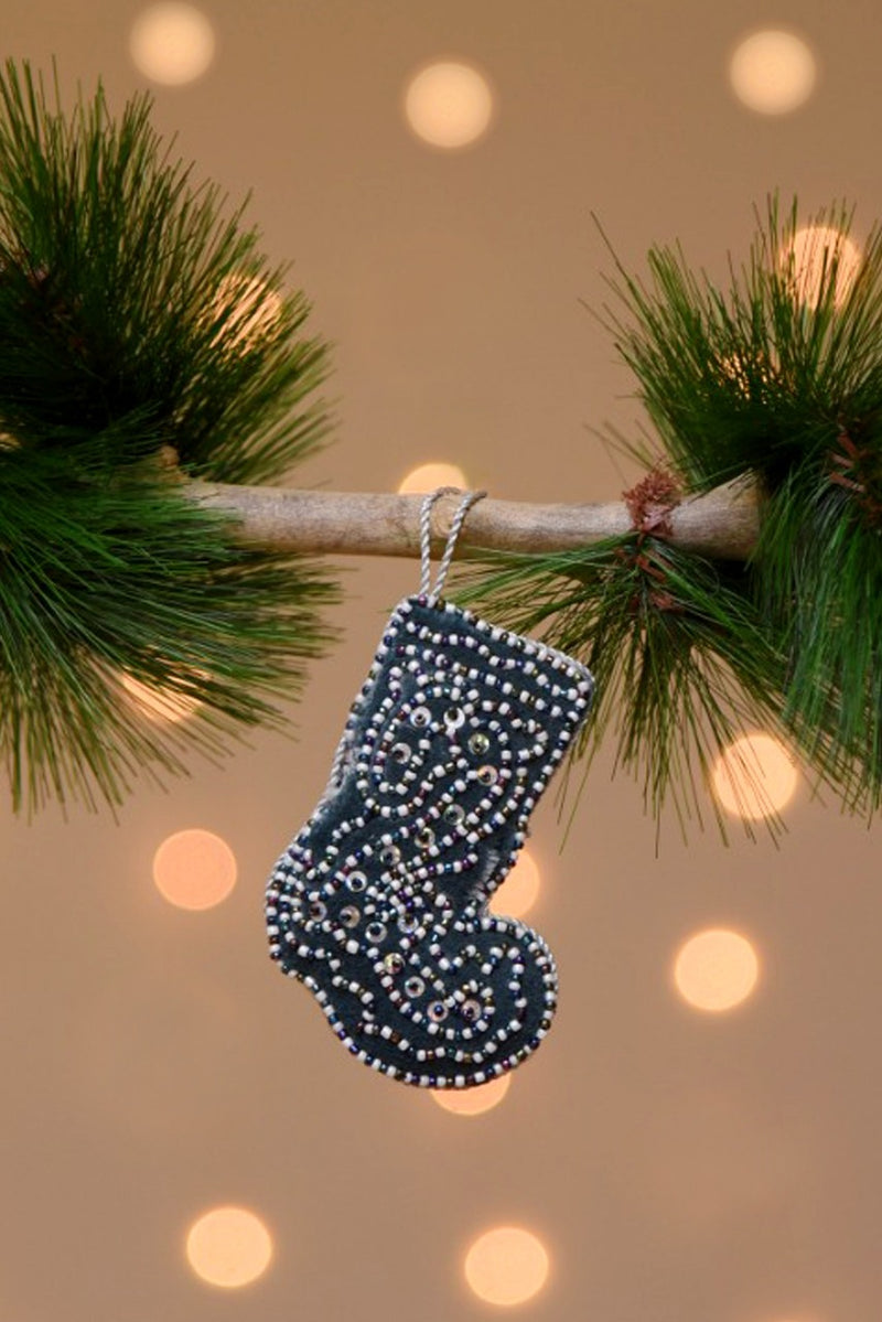 Sparkly Stocking Ornament