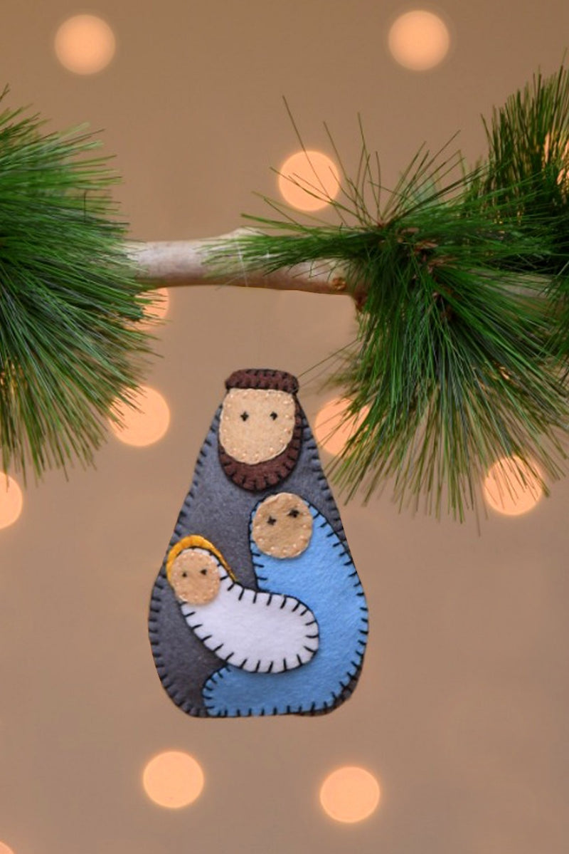 Baby Jesus Family Ornament