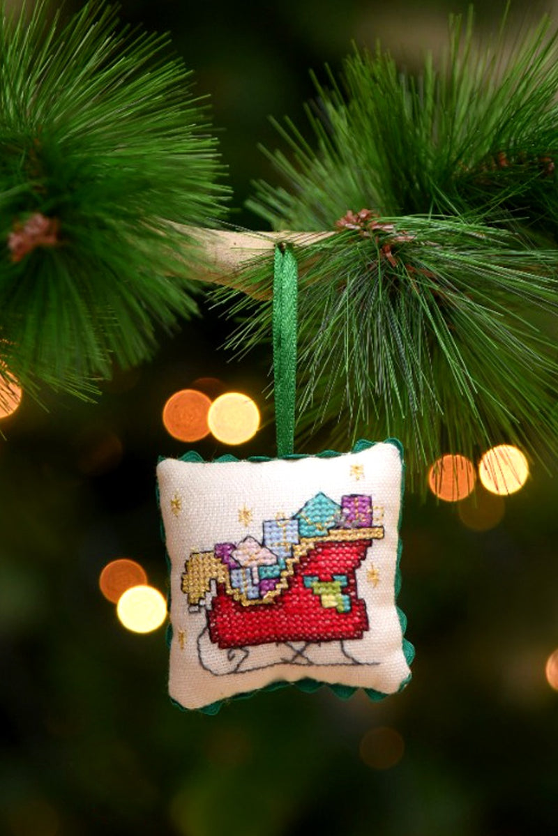 Santa's Sleigh Ornament