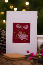 Infinity Sparkly Angel Card