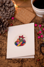 Mrs Claus Basket Card