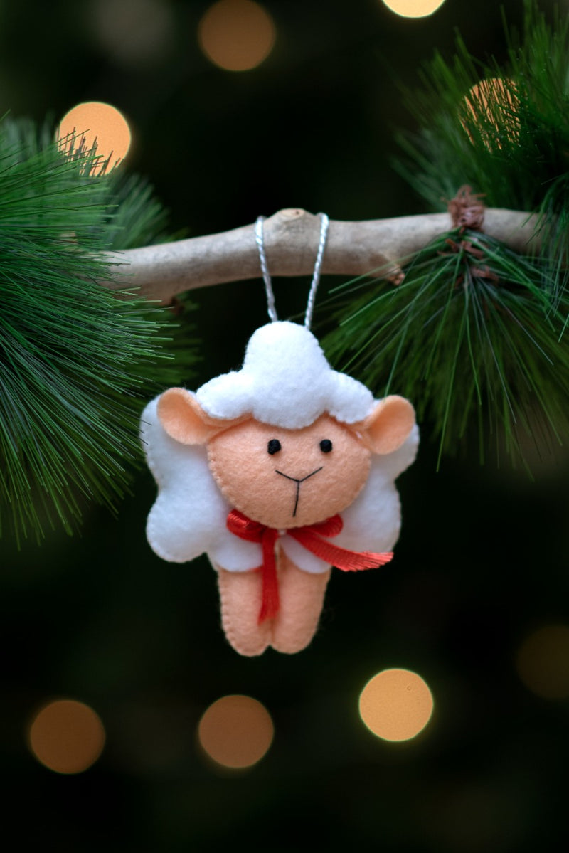 Joyful Lamb Ornament