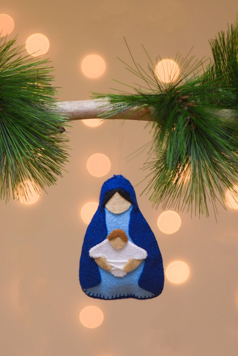 Felt Nativity Ornament(Set)