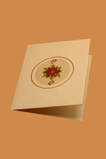 Winter Poinsettia Card