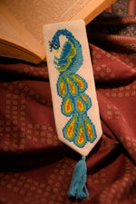 Blue Indian Peacock BookMark