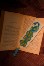 Blue Indian Peacock BookMark